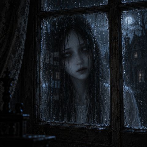 Face in the window